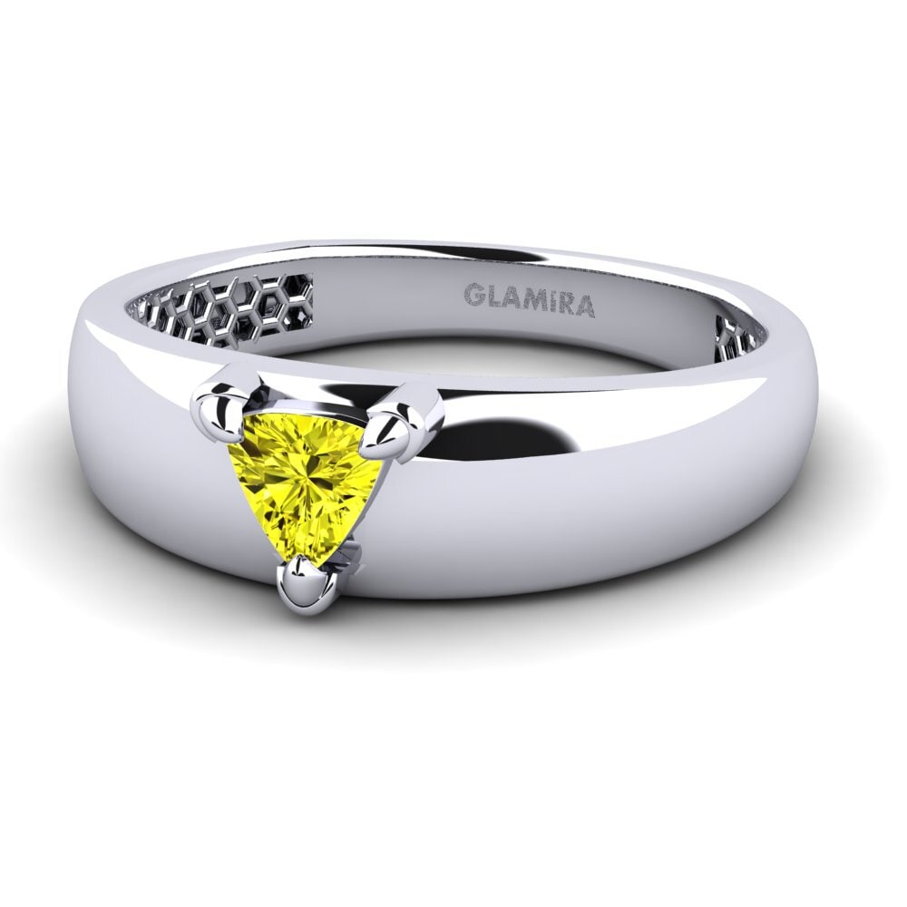 Yellow Diamond Men's Ring Vacanza