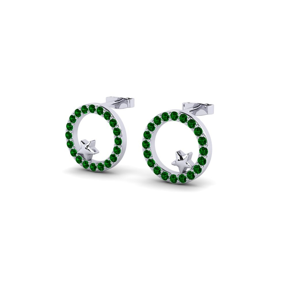Green Zirconia Earring Valene