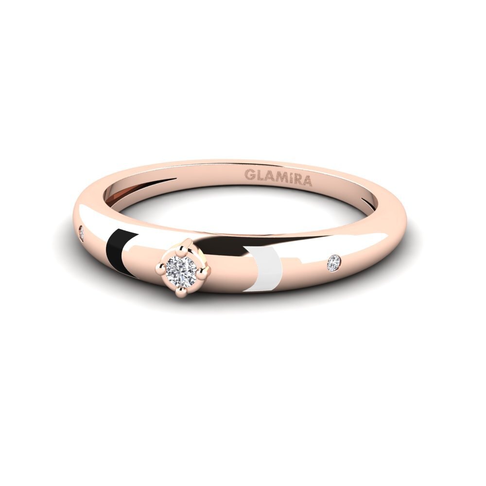Rotgold 585 Ring Valenza