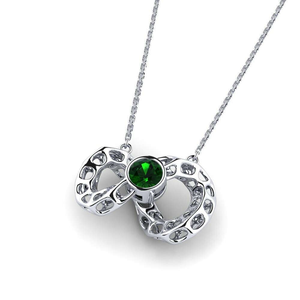 Turmalina verde Collar de Mujer Valenzula