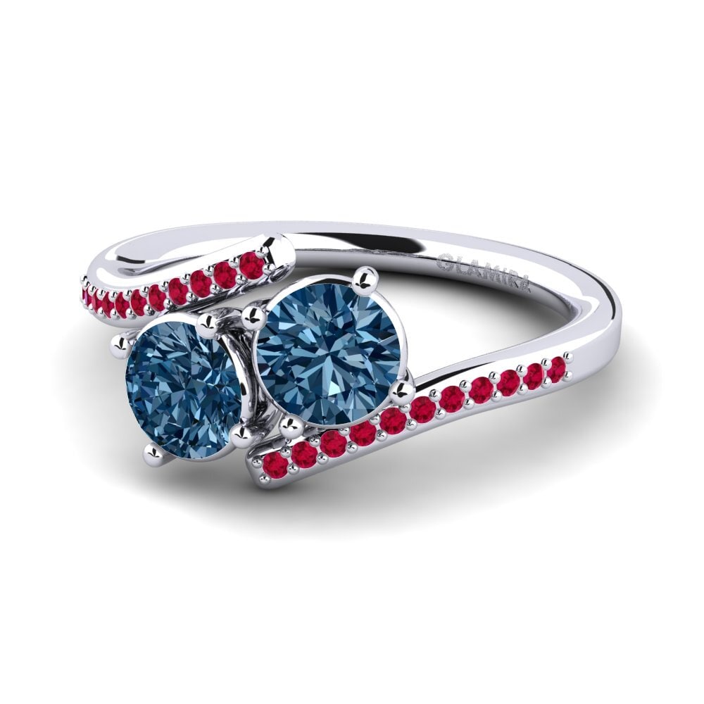 Blue Diamond Ring Valeska