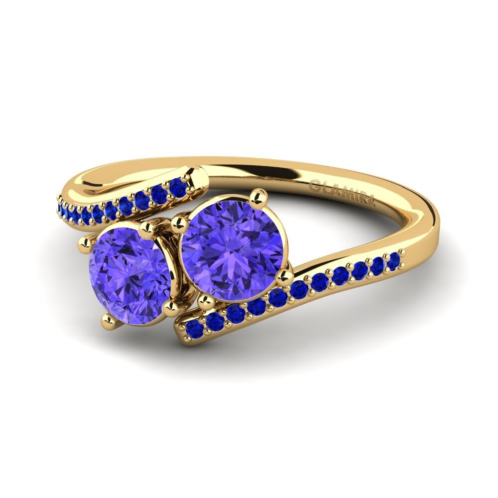 14k Yellow Gold Ring Valeska