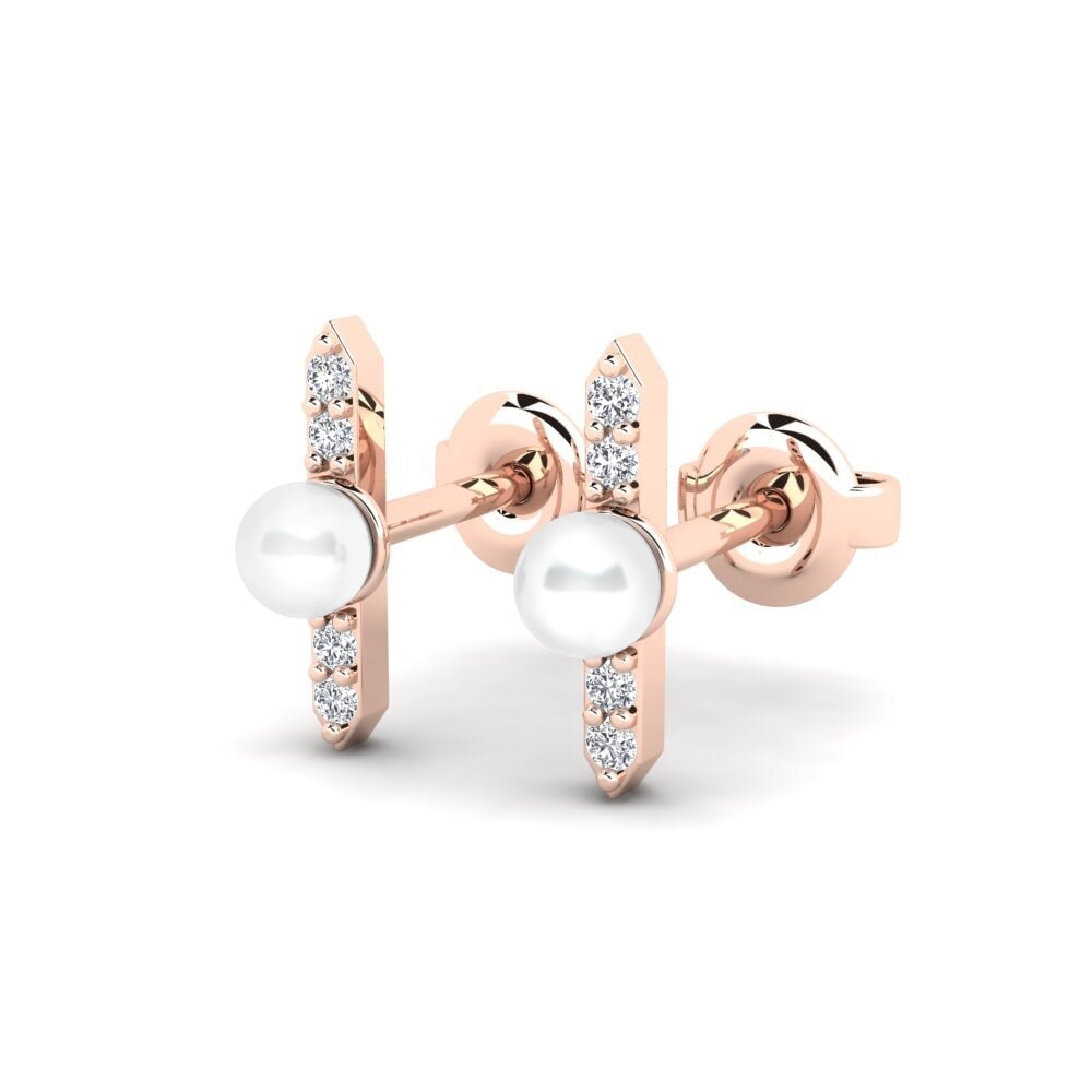 14k Rose Gold Women's Earring Valioso