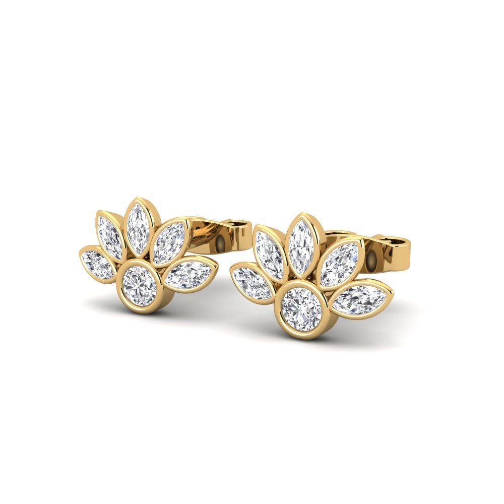 Marquise Diamant Kvindes ørering Valuena