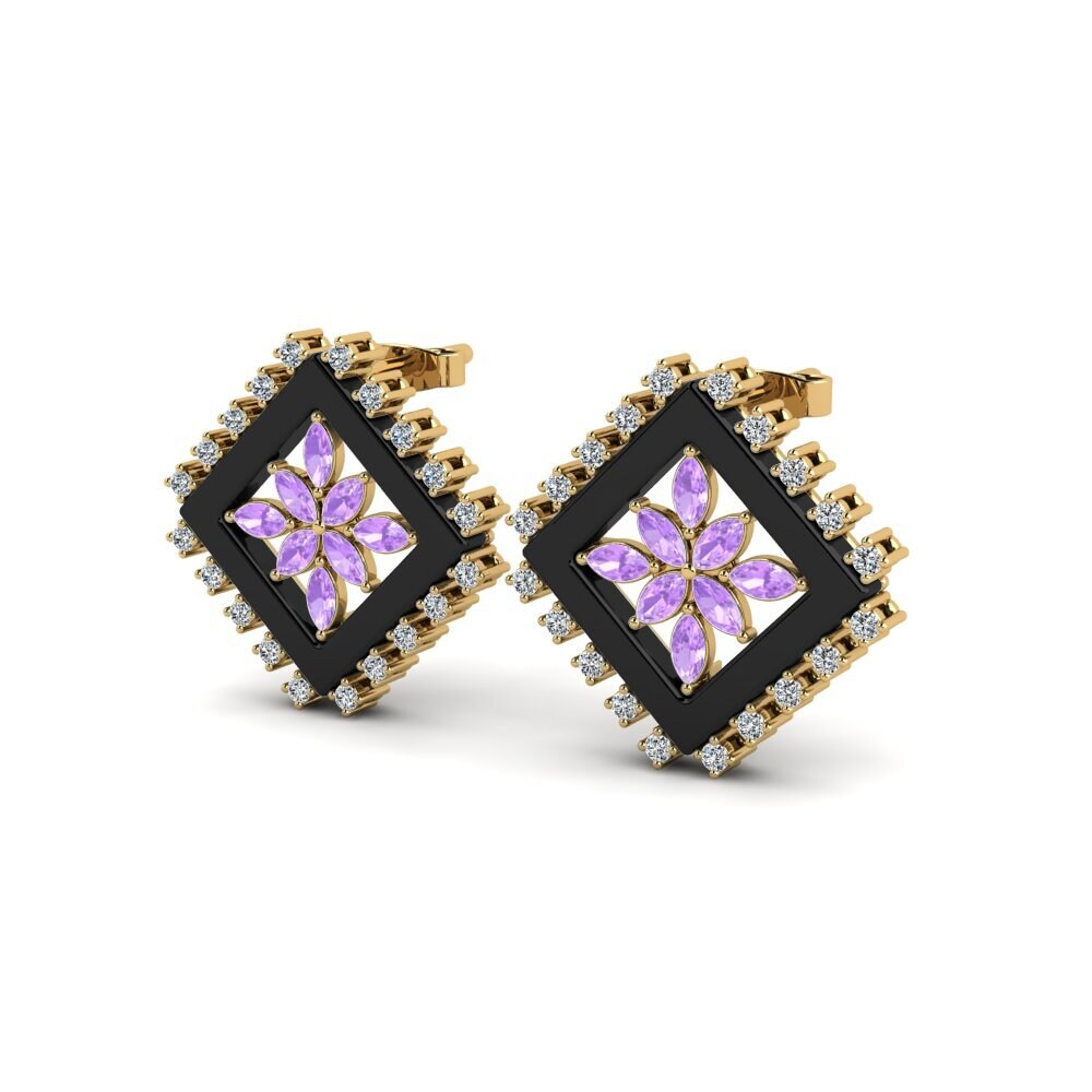 Amethyst Women's Earring Vanetten