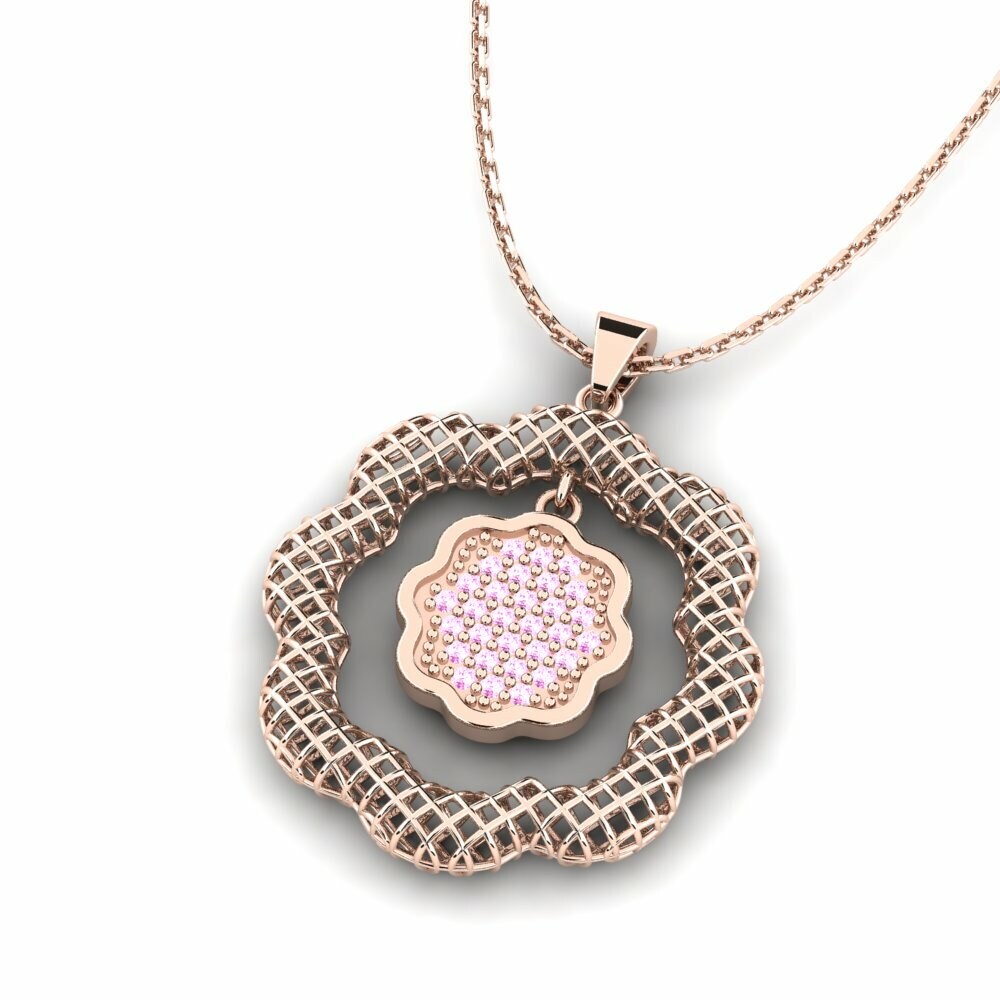 Pink Sapphire Women's Pendant Vanhook