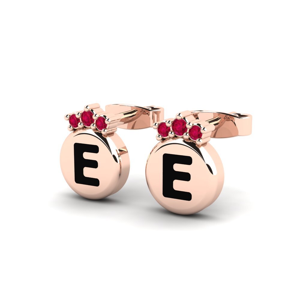 Ruby Women's Earring Vanita E