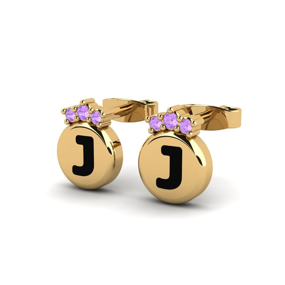 Amethyst Women's Earring Vanita J