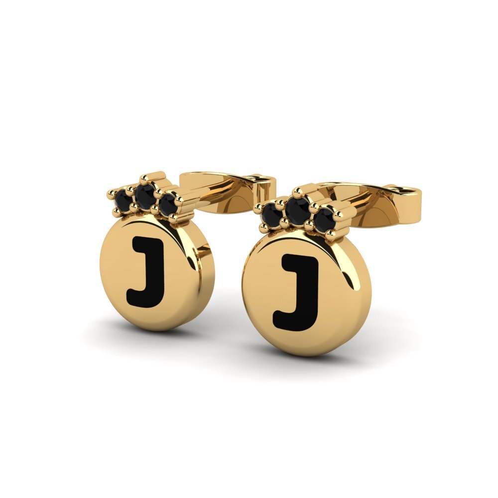 Black Sapphire Women's Earring Vanita J