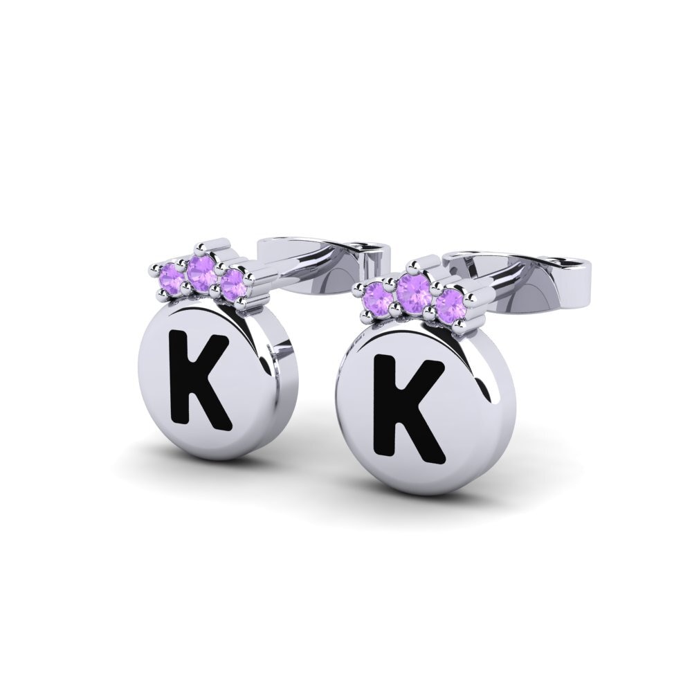 Amethyst Women's Earring Vanita K