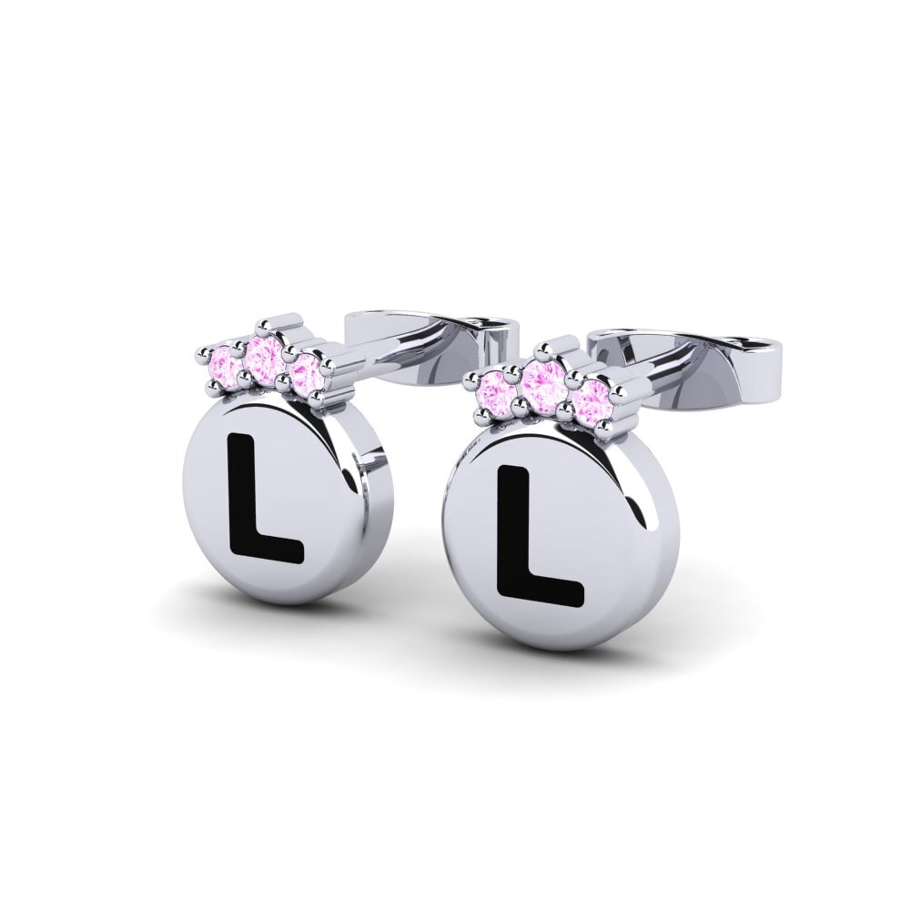 Pink Sapphire Women's Earring Vanita L