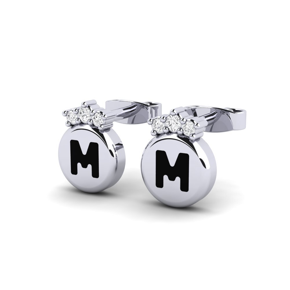 White sapphire Women's Earring Vanita M