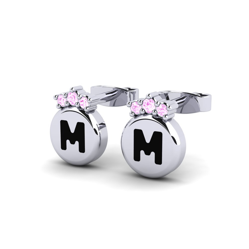 Pink Sapphire Women's Earring Vanita M
