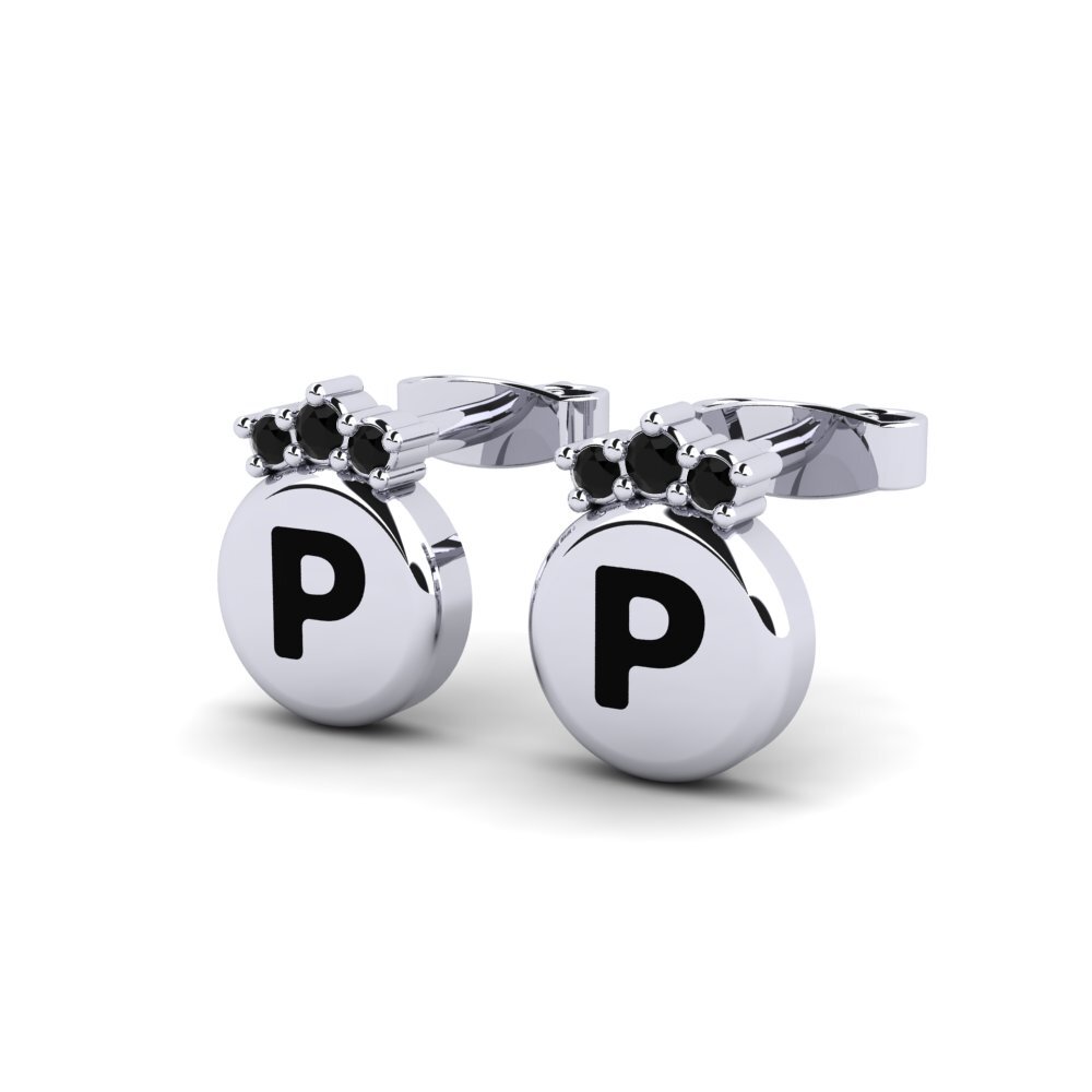 Black Diamond Women's Earring Vanita P