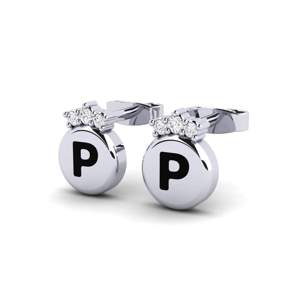 White sapphire Women's Earring Vanita P
