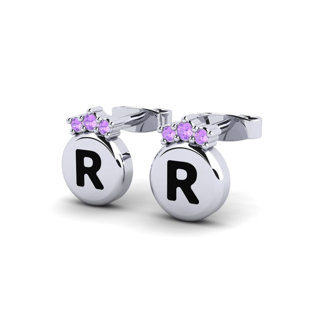 Amethyst Women's Earring Vanita R