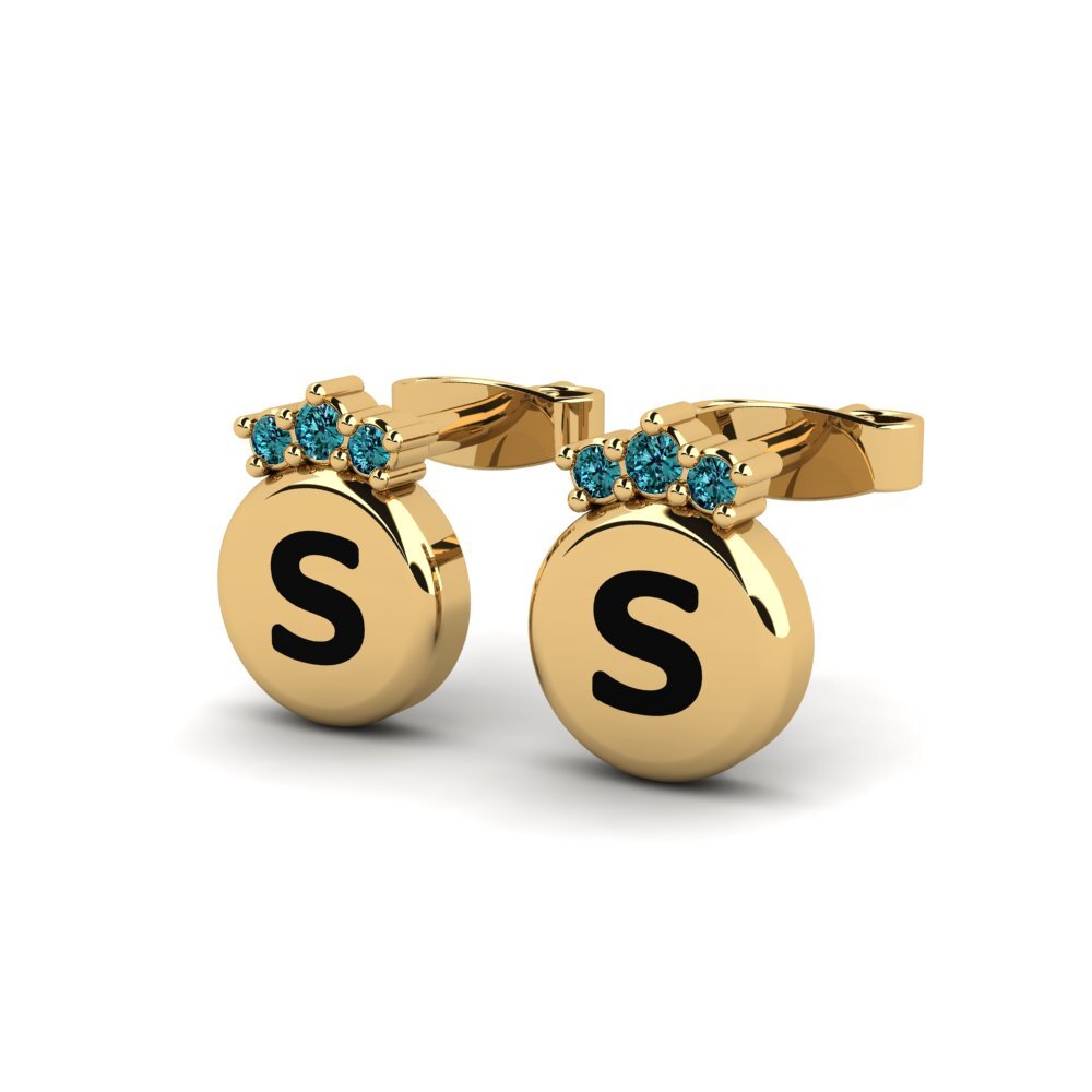 Blue Diamond Women's Earring Vanita S
