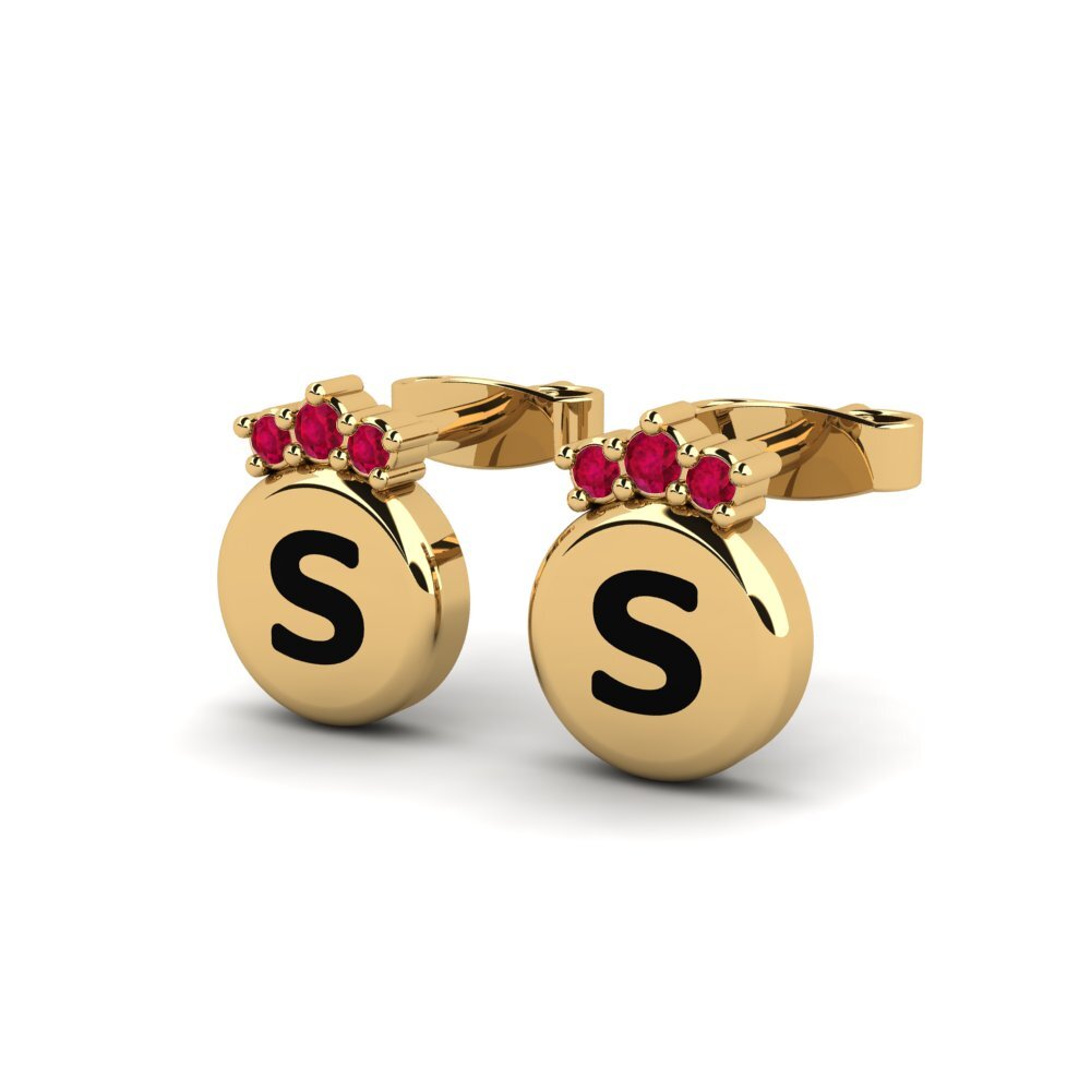 Ruby Women's Earring Vanita S