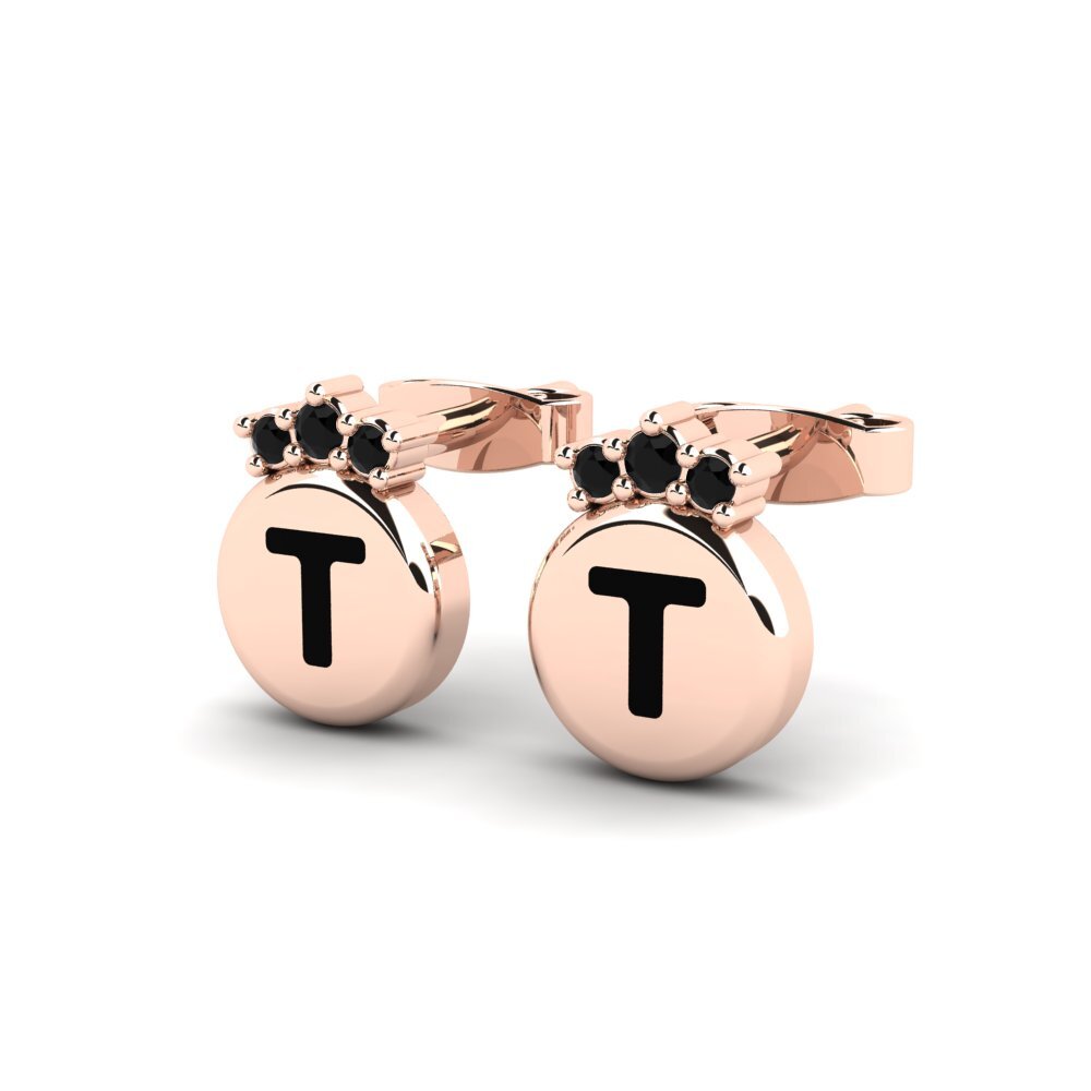 Black Sapphire Women's Earring Vanita T