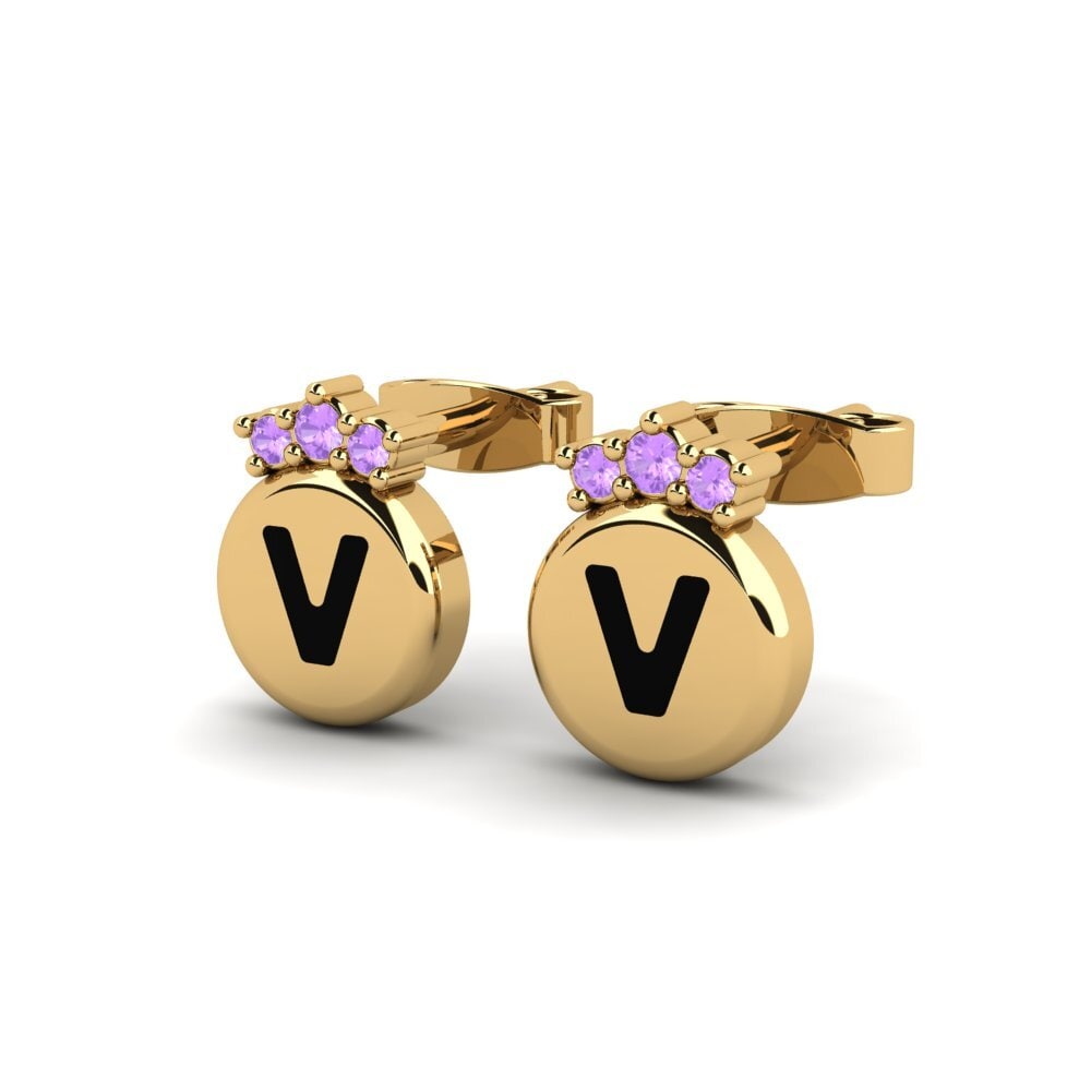 Amethyst Women's Earring Vanita V