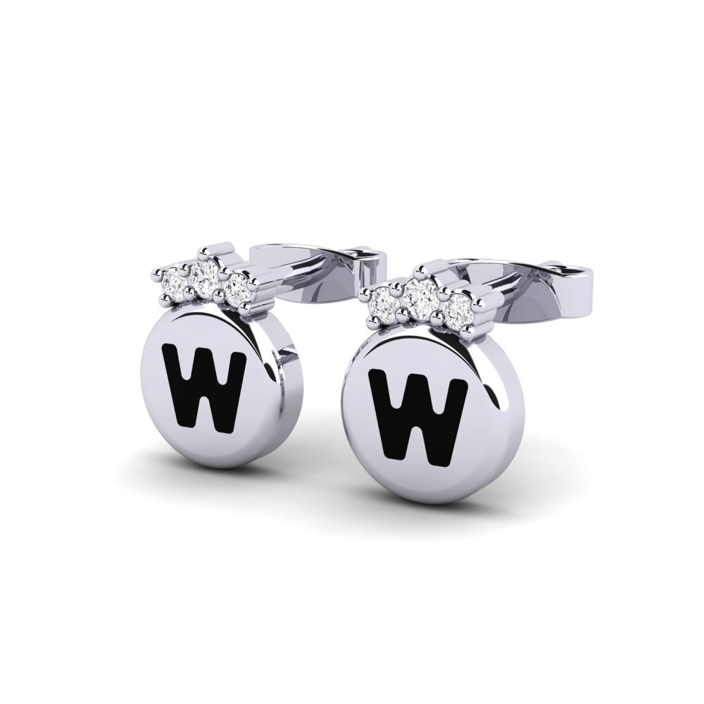 White sapphire Women's Earring Vanita W