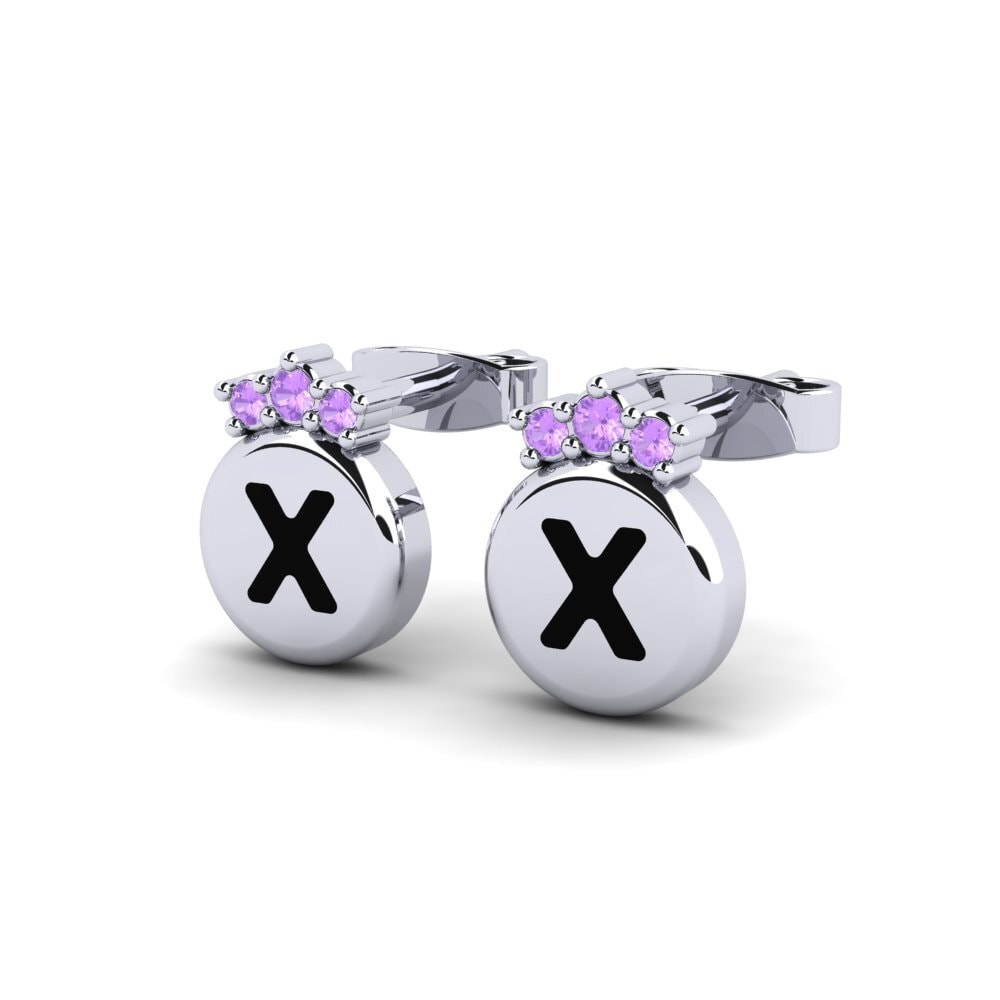 Amethyst Women's Earring Vanita X