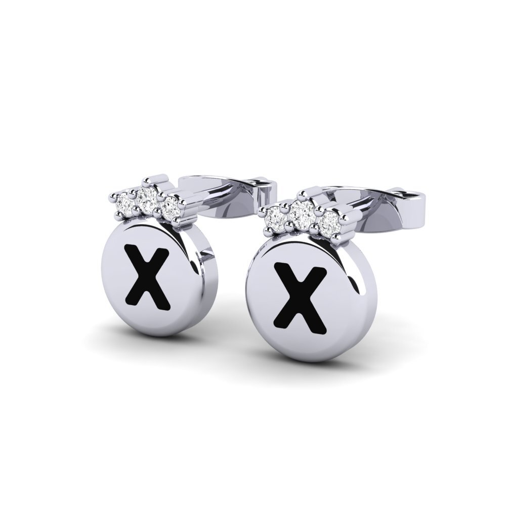 White sapphire Women's Earring Vanita X