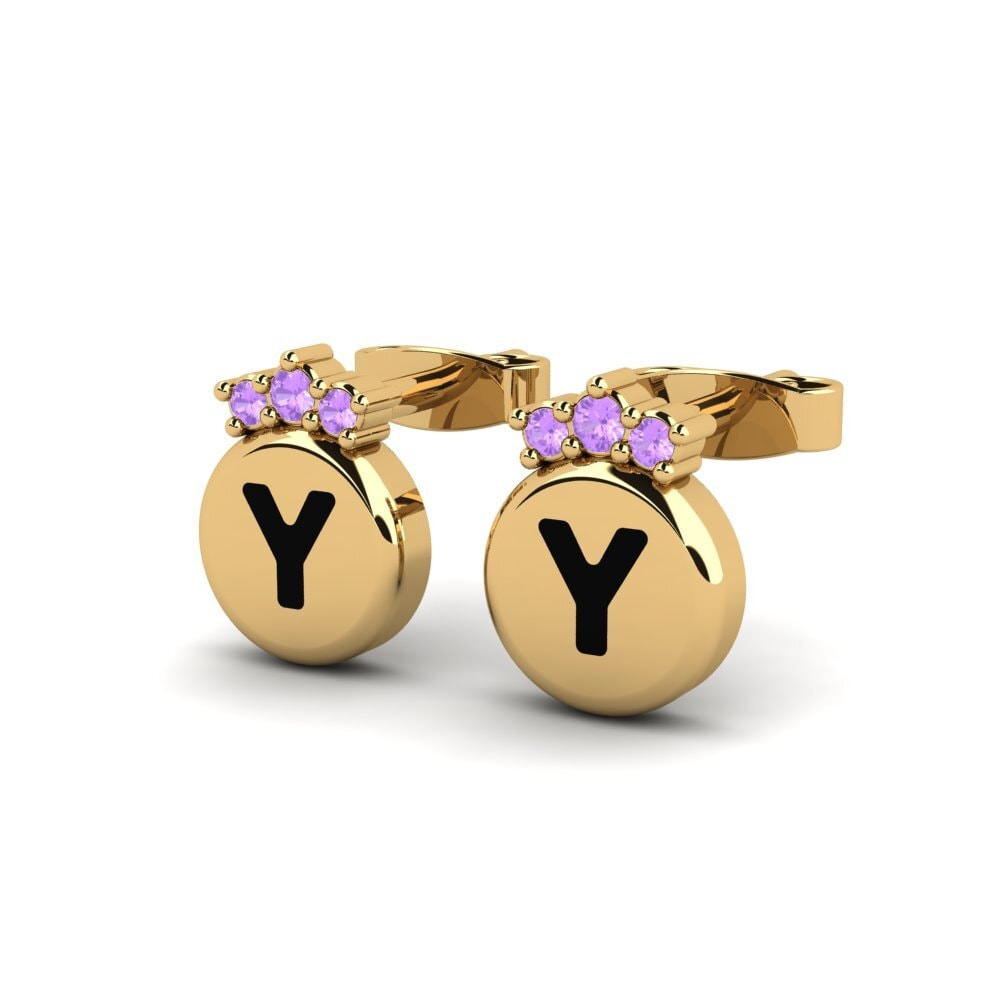 Amethyst Women's Earring Vanita Y