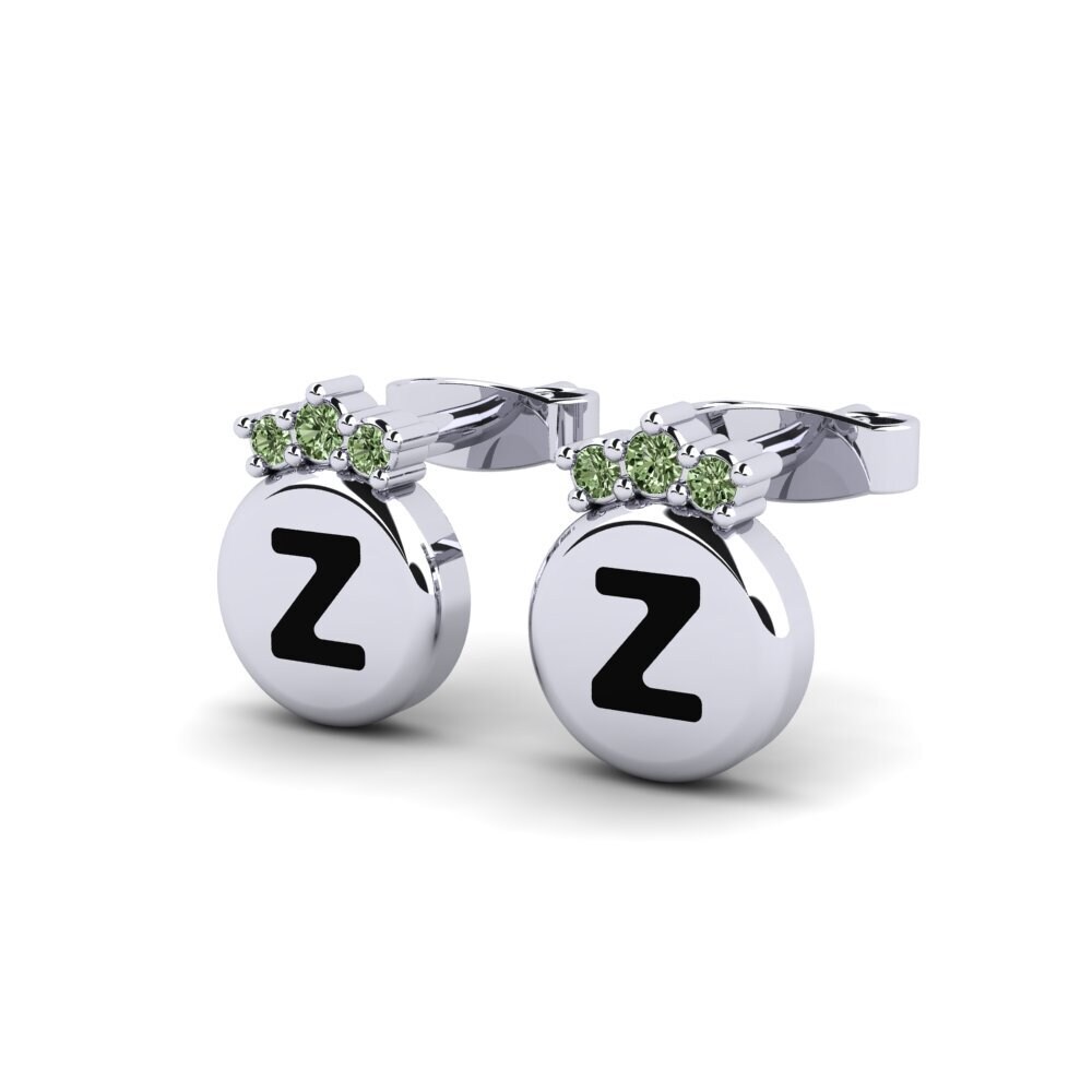Green Diamond Women's Earring Vanita Z