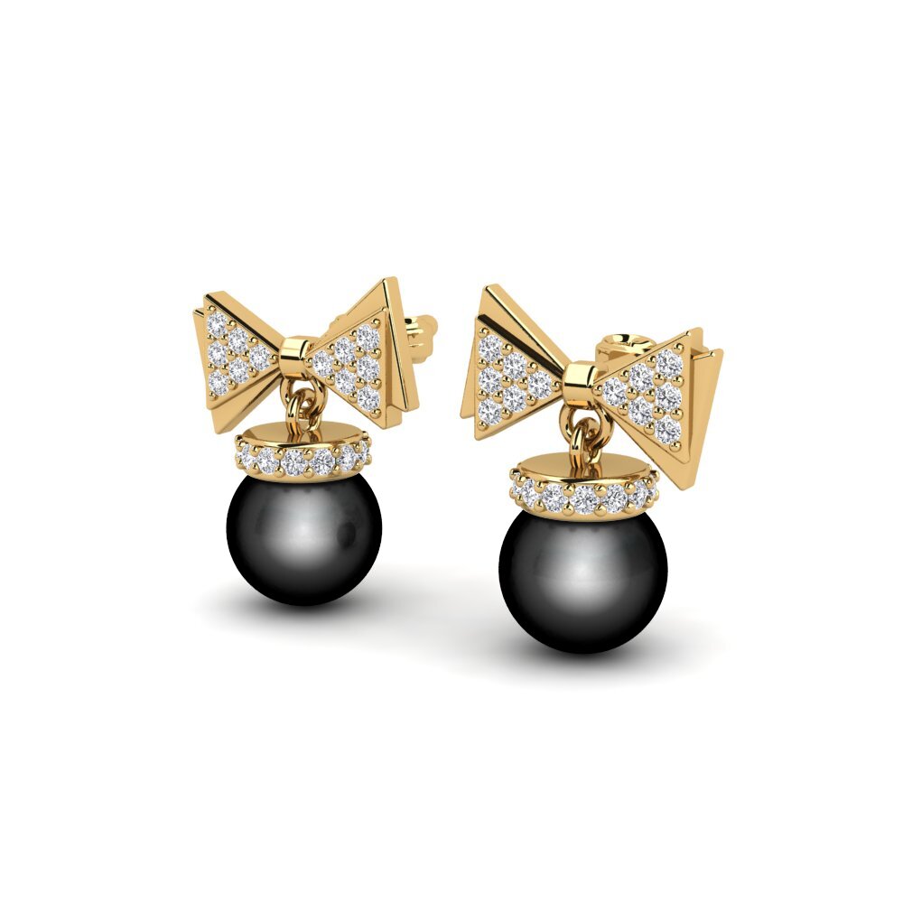 9ct Yellow Gold Women's Earring Vaporiser