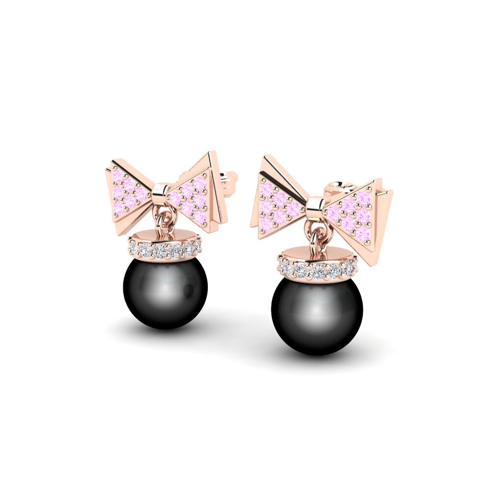 Pink Sapphire Women's Earring Vaporiser