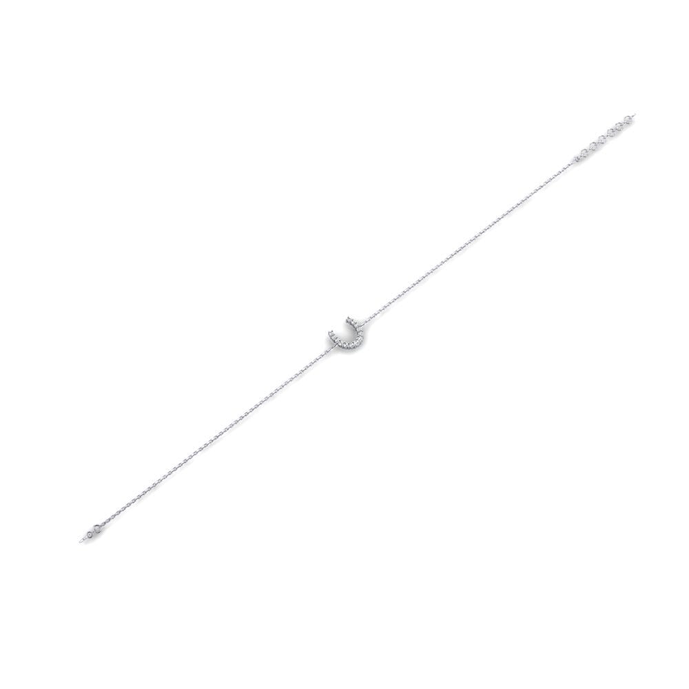 Acquista Bracciale da donna Varijabla in taglio Rotondo , Oro Bianco ...
