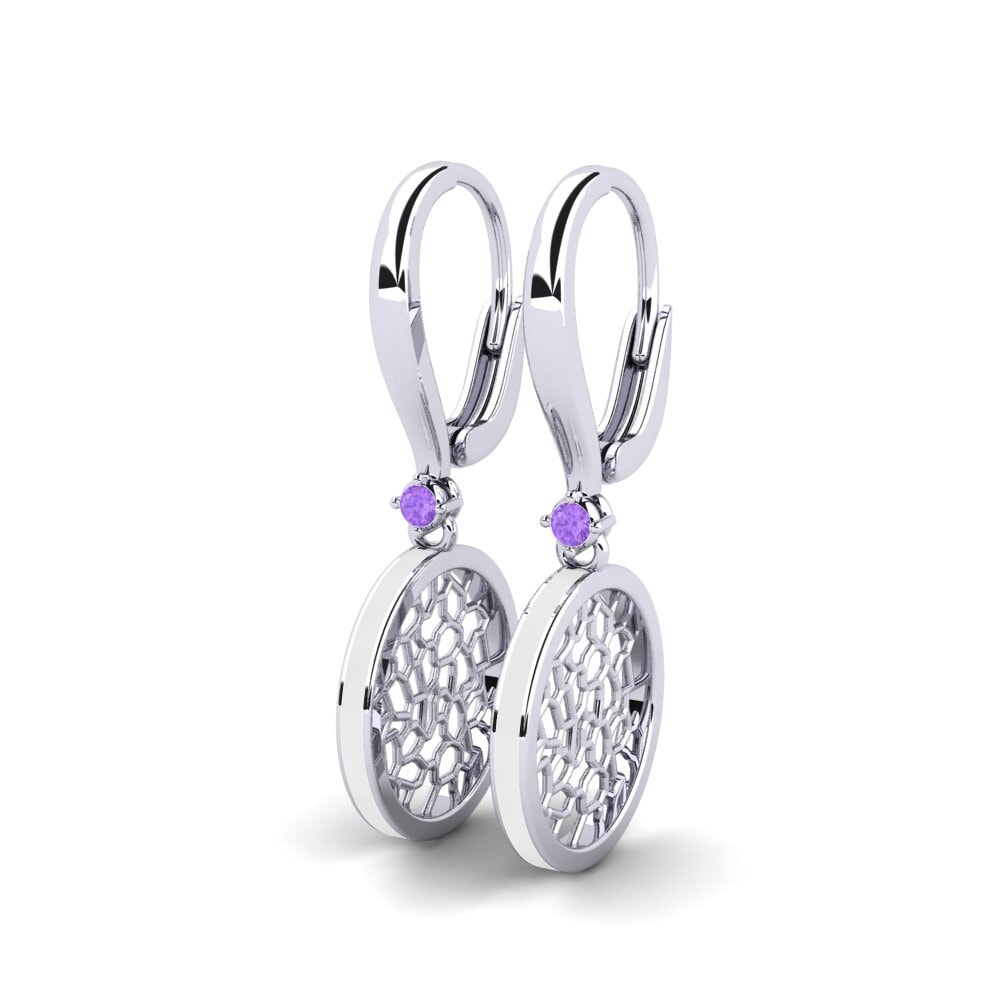Amethyst Earring Vasculaire