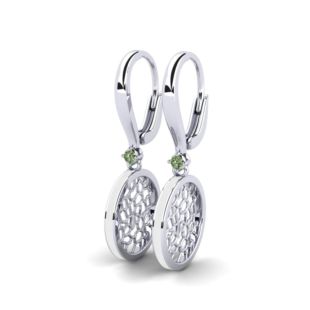 Diamante Verde Pendiente de mujer Vasculaire