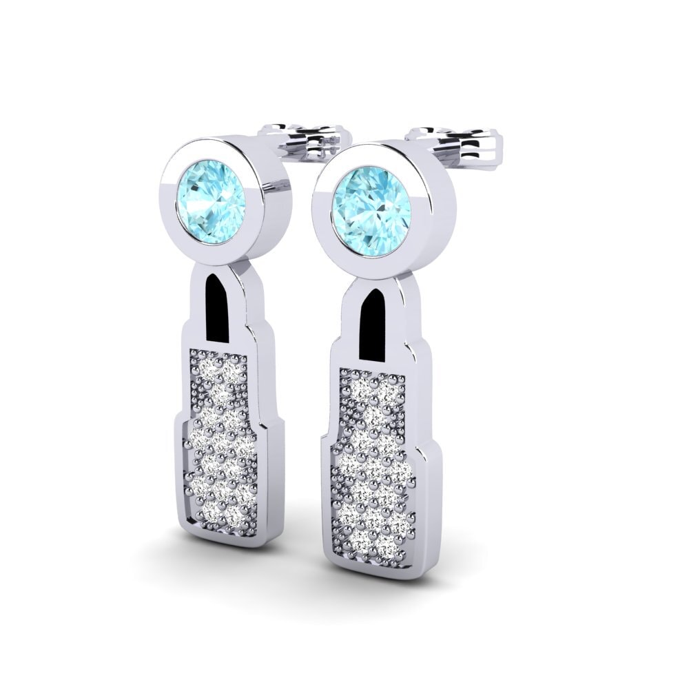 Aquamarine Women's Earring Vassal
