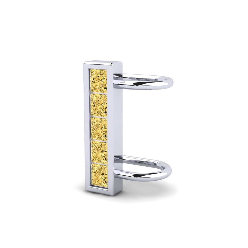 Princess Yellow Diamond Women's Earring Vassar