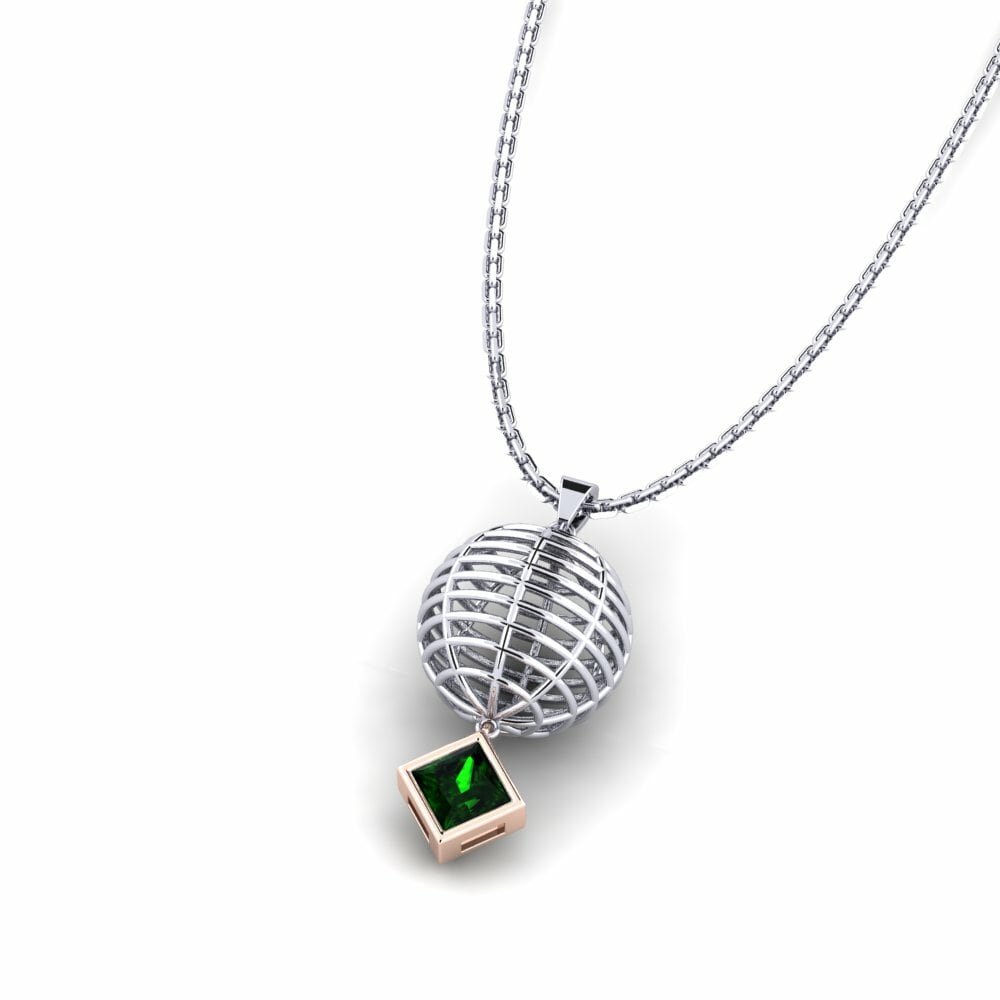 Green Tourmaline Women's Pendant Vautour