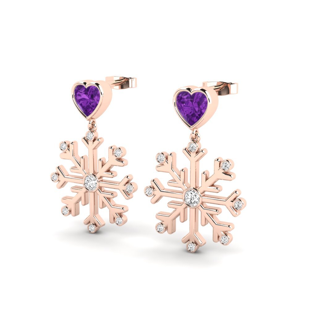 Amethyst Earring Velleite