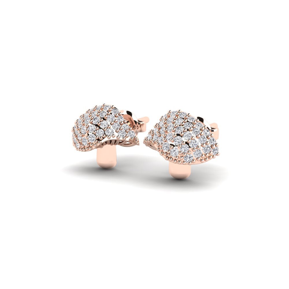 9ct Rose Gold Women's Earring Vellore