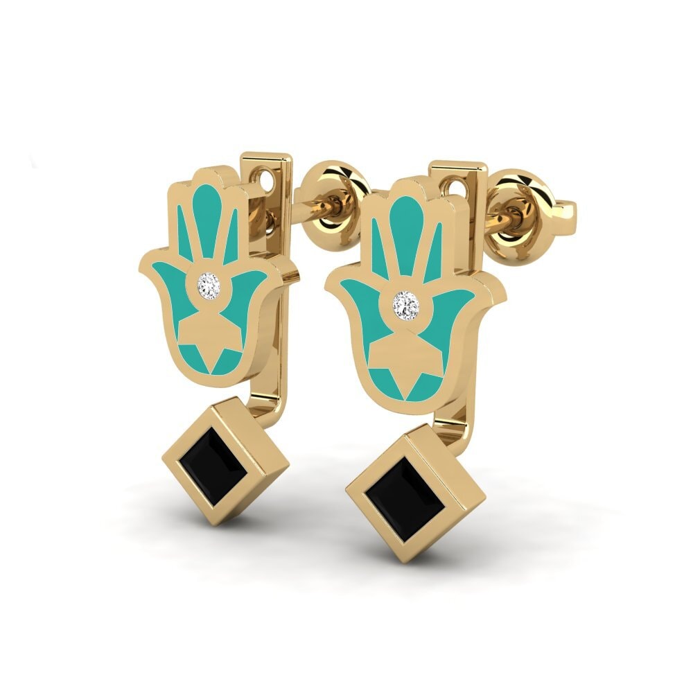 Black Onyx Women's Earring Velsigne