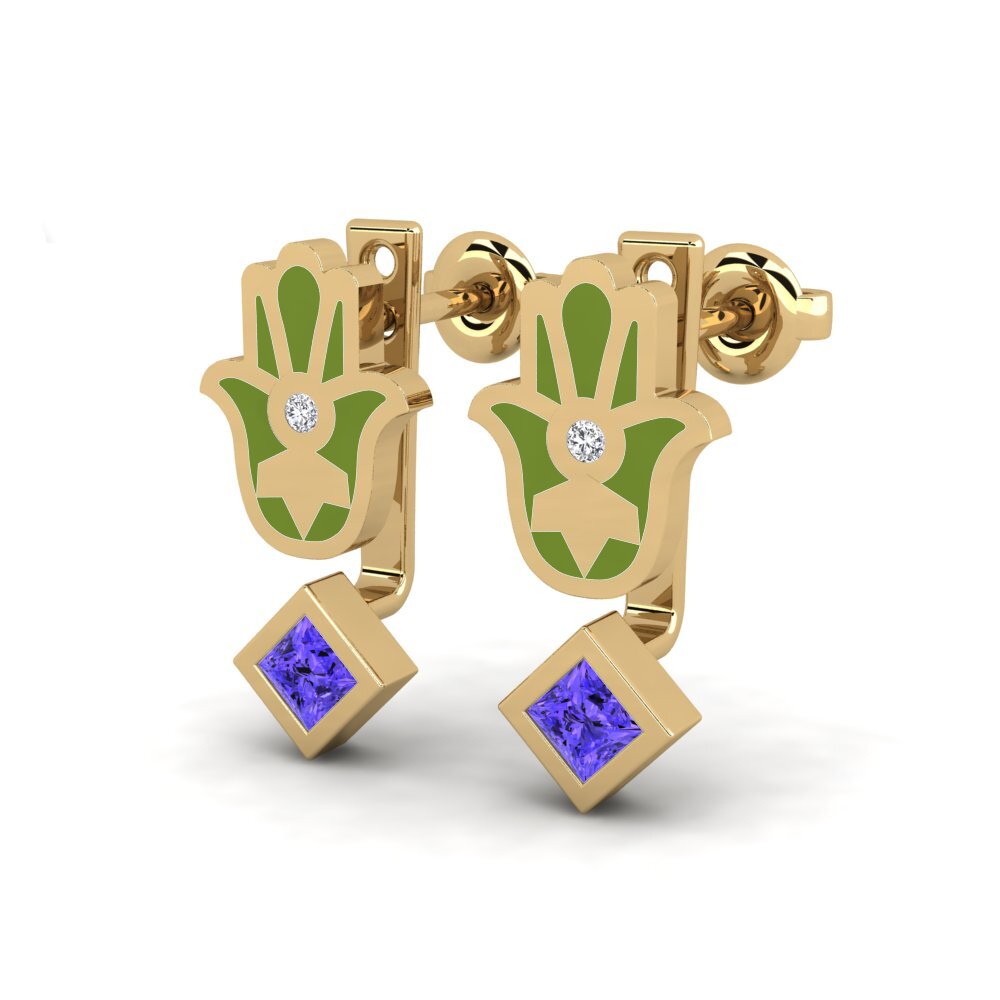 Tanzanite Women's Earring Velsigne