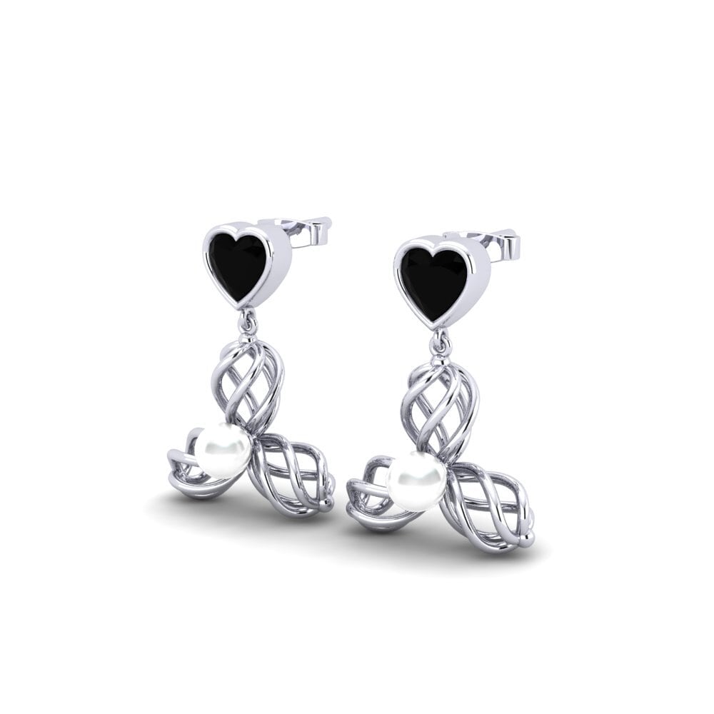 Black Diamond Women's Earring Vendable