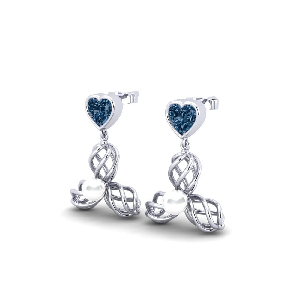 Blue Diamond Women's Earring Vendable