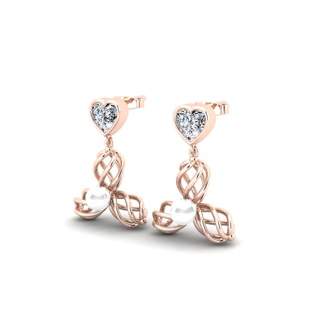 14ct Rose Gold Women's Earring Vendable