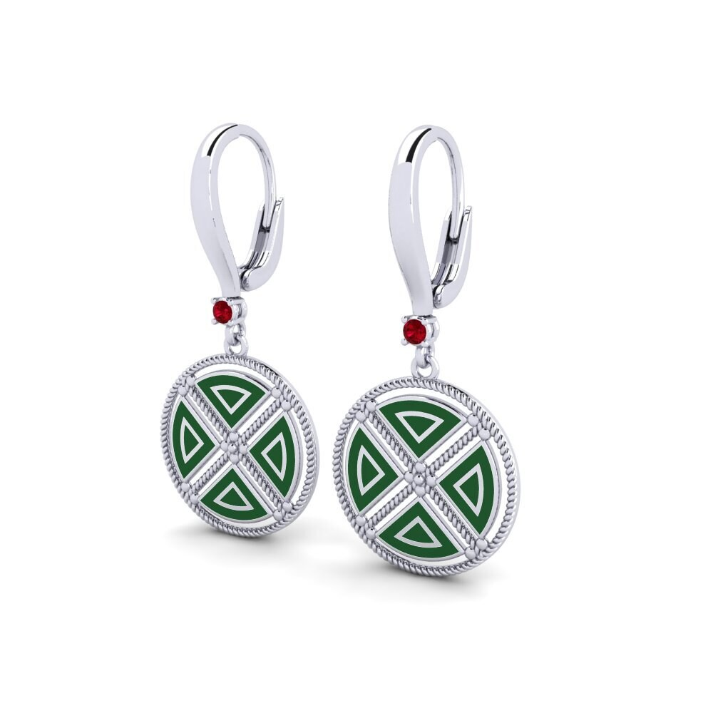 Red Zirconia Women's Earring Vendor