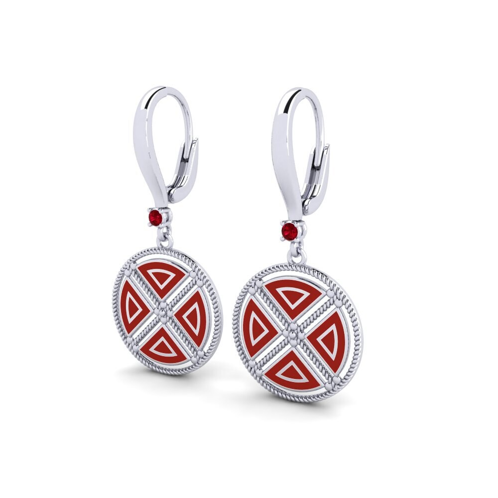 Red Zirconia Women's Earring Vendor