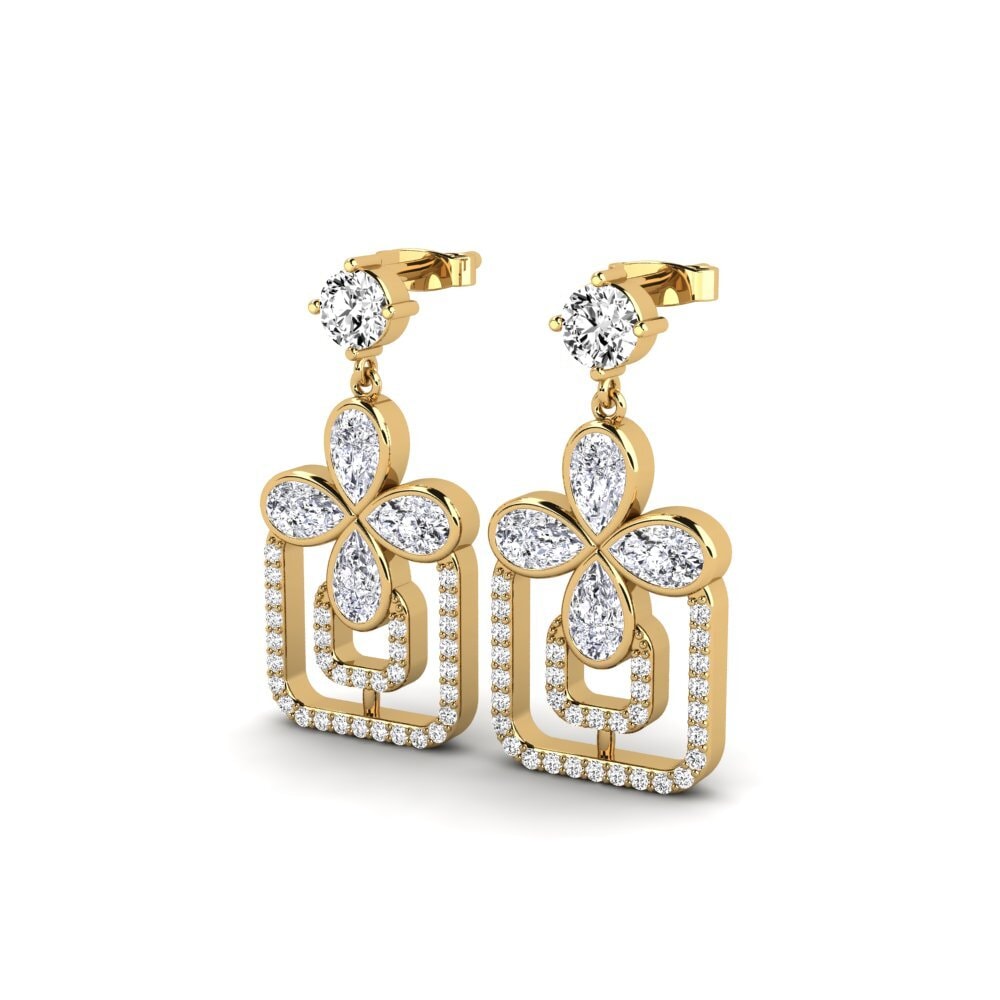 Moissanite Dames Oorbellen Vendre