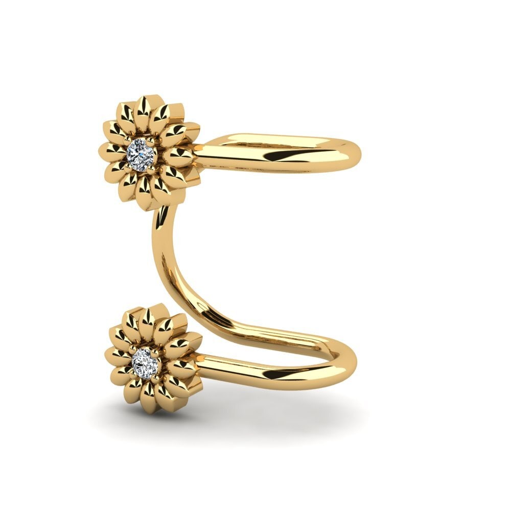 Oro Giallo 375 Orecchino da donna Venerer