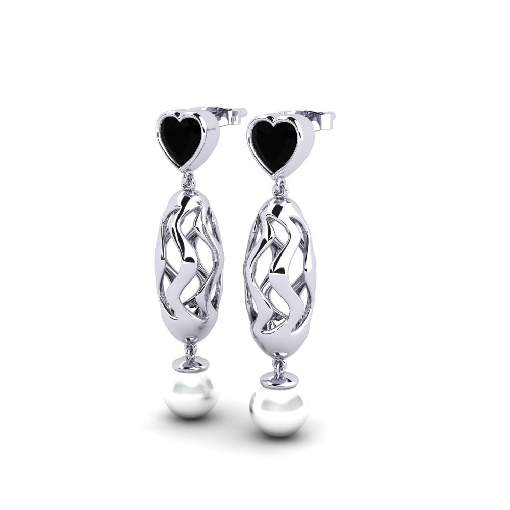 Diamante Negro Pendiente de mujer Vengeance