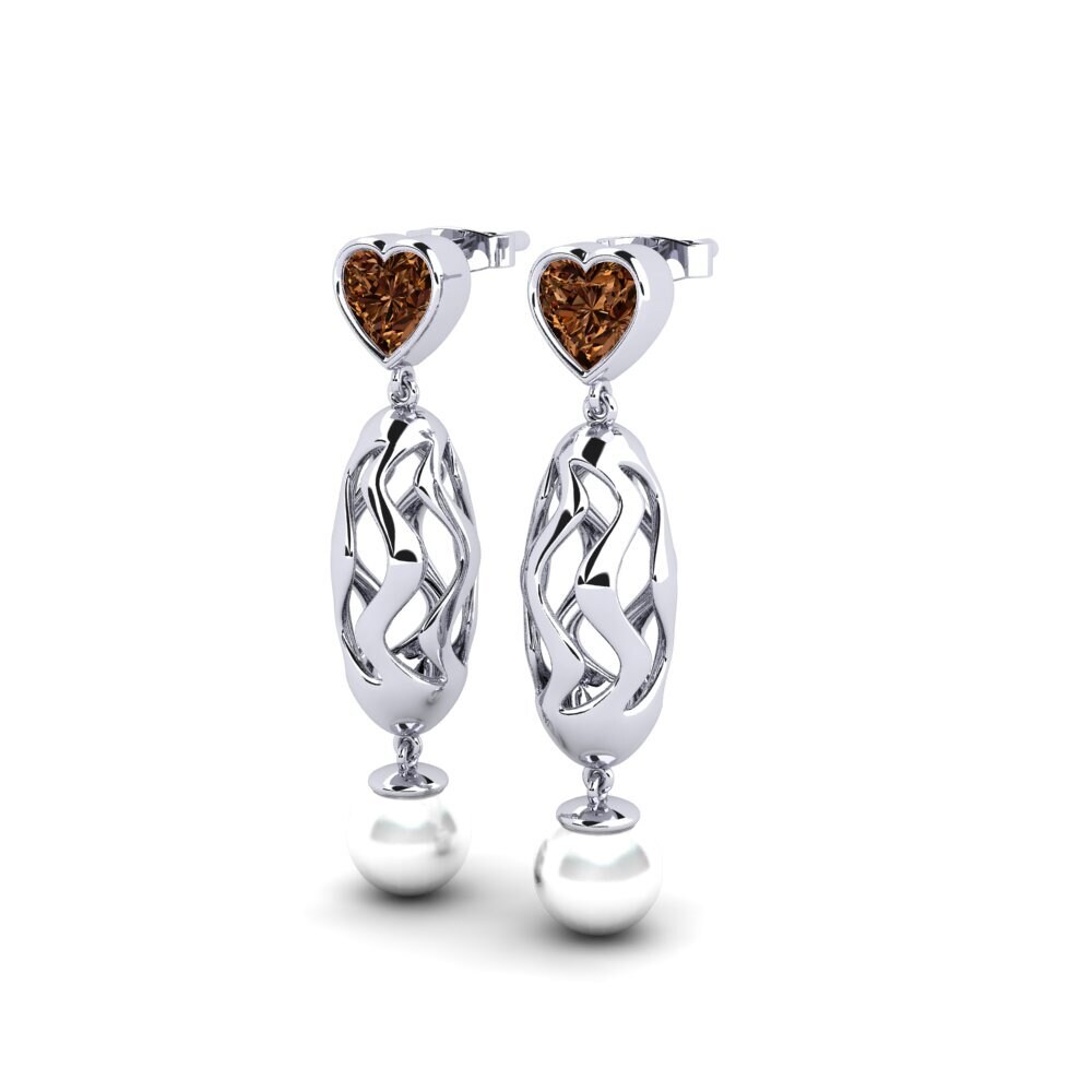 Brown Diamond Women's Earring Vengeance